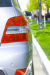 Back headlight of car