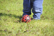 Erste Sritte, Kind mit dem Ball