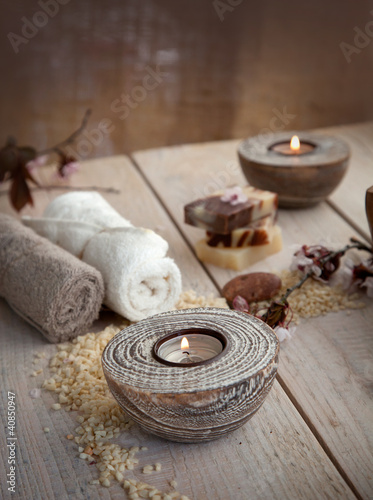 Foto: Natural spa setting Natural spa setting