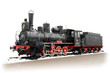 Old Russian steam locomotive Old Russian steam locomotive