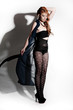 young red haired model