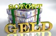 3D Geldgeschenk weiss - SOFORT GELD