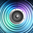 abstract bright colorful speaker vector abstract bright colorful speaker vector