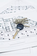 Photo: House keys and plan House keys and plan