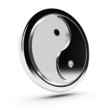 Illustration: yin yang symbole de la dualité et complémentarité yin yang symbole de la dualité et complémentarité