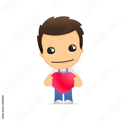 Vector: funny cartoon mechanic funny cartoon mechanic