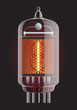 Nixie radio tube.