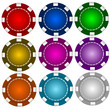 Gambling Poker Chips Set