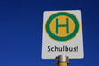Haltestellenschild Schulbus