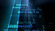 Blue Data Stream