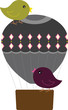 Birds with Hot Air Balloon