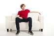 Man on the couch