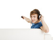 Photo en ligne au meilleur prix Man with a remote control