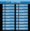 Clean buttons with icons Clean buttons with icons