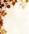 Illustration: Autumn nature background Autumn nature background
