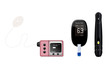 Insulin pump and blood glucose test kit - Diabetes