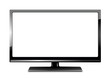 Weißer Monitor