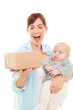 paket empfangen