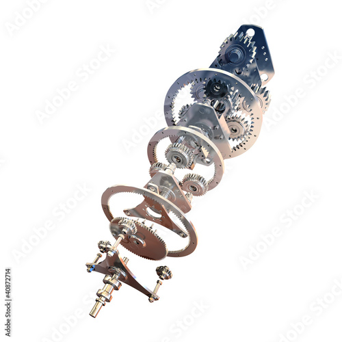 Illustration: Planetengetriebe Planetengetriebe