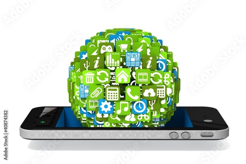 Illustration: apps mobile apps mobile
