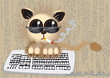 Vektor: Fluffy Hacker Fluffy Hacker