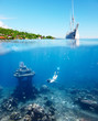 Underwater landmark
