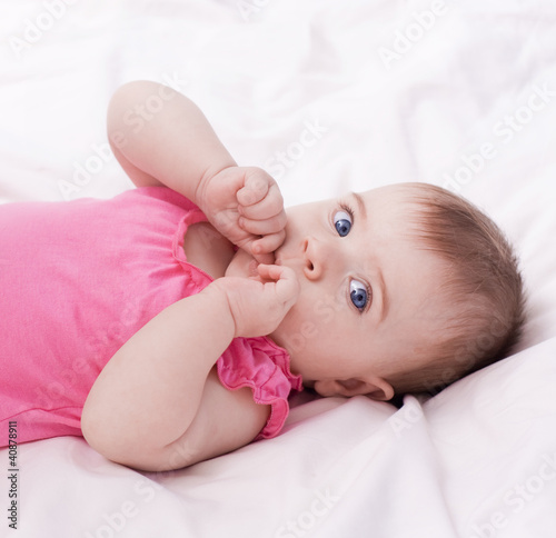 Photo: little baby indoor little baby indoor