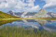 Bergsee in den Alpen