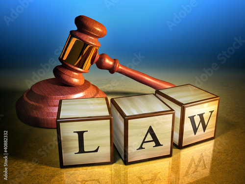 Illustration: Law and gavel Law and gavel
