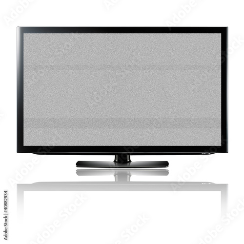 Illustration: Led or lcd tv with noise Led or lcd tv with noise