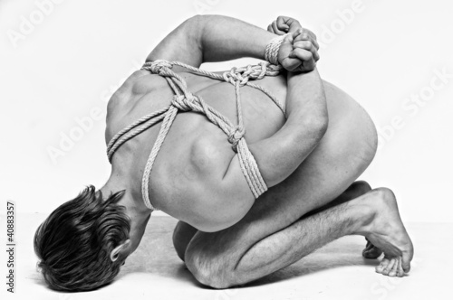 Photo: Male shibari Male shibari
