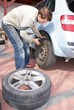 Wheel changing
