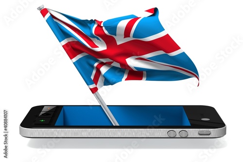 Illustration: mobile englisch mobile englisch