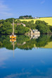 Early Morning Reflections at Salcombe, Devon, England