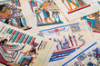 Fragment of egyptian papyrus Fragment of egyptian papyrus