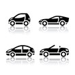 Set of transport icons - Vehicles