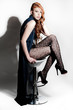young red haired model