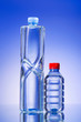 Water bottles as healthy drink concept Water bottles as healthy drink concept