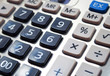 Calculator closeup Calculator closeup