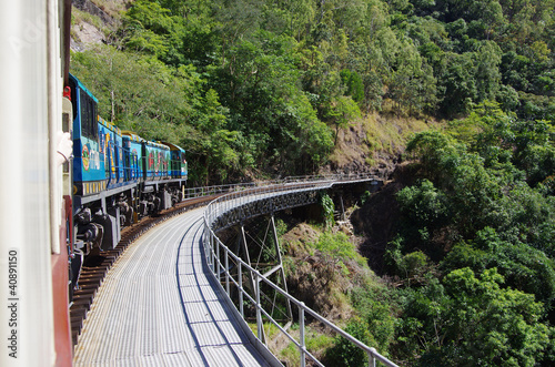 Photo: Kuranda Scenic Train in Queensland, Australia Kuranda Scenic Train in Queensland, Australia