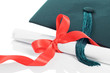 Graduation Cap & Scroll
