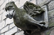 Old stone gargoyle in York