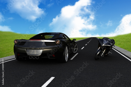 Illustration: Bolidi su strada Bolidi su strada