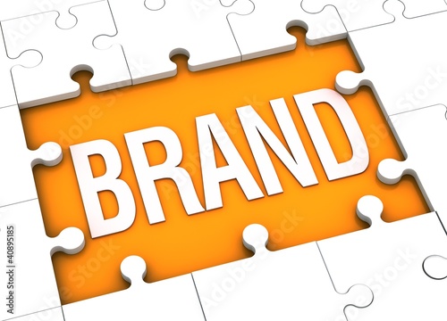 Illustration: brand puzzle brand puzzle