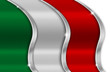 Italy Metal Flag Italy Metal Flag