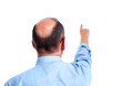Hair loss. Bald man. Hair loss. Bald man.