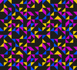 Colorful Seamless Retro Pattern