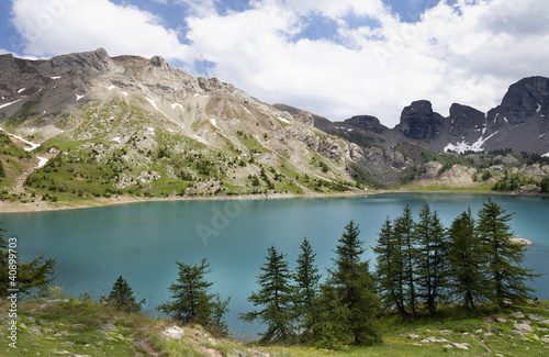 Foto: Lac d'Allos (Provence,France) Lac d'Allos (Provence,France)