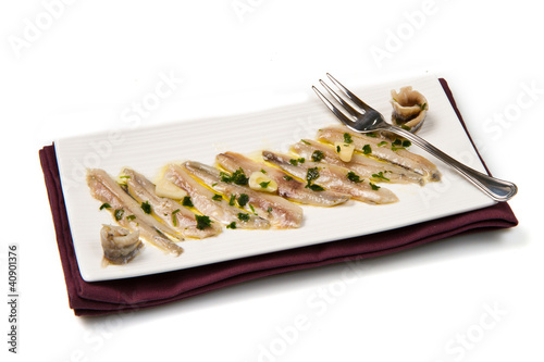 Photo: filetti di acciughe sott'olio filetti di acciughe sott'olio