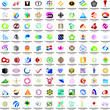 100 different vector logos